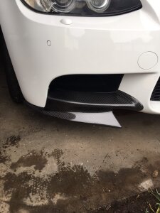Cstar Carbon Gfk Flaps Splitter Frontlippe V2.0 passend für BMW E90 E92 E93 M3