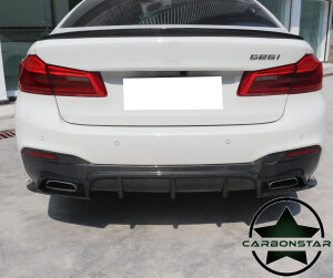 Cstar Carbon Gfk Heckdiffusor Diffusor Erweiterungen für FD Typ passend für BMW G30 G31