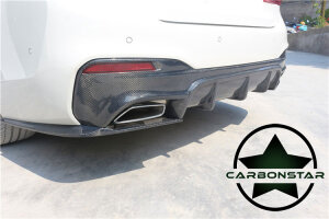 Cstar Carbon Gfk Heckdiffusor Diffusor Erweiterungen für FD Typ passend für BMW G30 G31