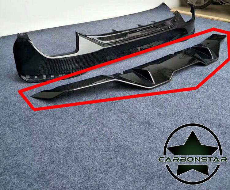 Cstar Carbon Gfk Heckdiffusor Diffusor Typ MP2 Untere Teil passend für BMW G30 G31