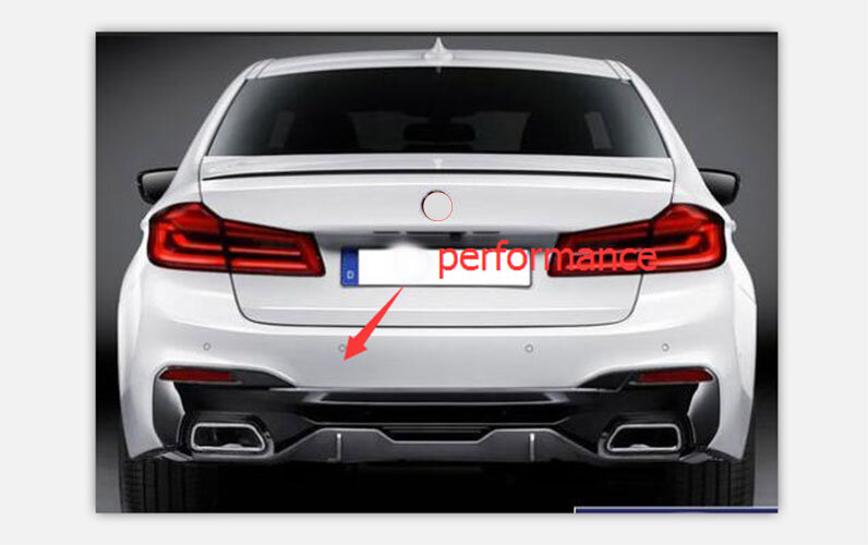 Cstar Carbon Gfk Heckdiffusor Diffusor Typ MP2 Untere Teil passend für BMW G30 G31