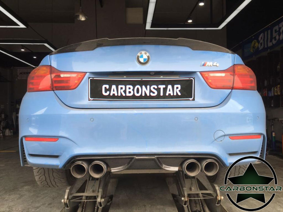 Cstar Carbon Gfk Heckdiffusor Diffusor AK Design passend für BMW F80 M3 F82 F83 M4