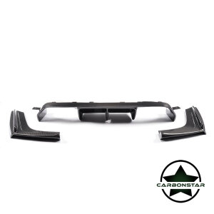 Cstar Carbon Gfk Heckdiffusor Diffusor ähnl. Vorsteiner 3tlg. passend für BMW F80 M3 F82 F83 M4