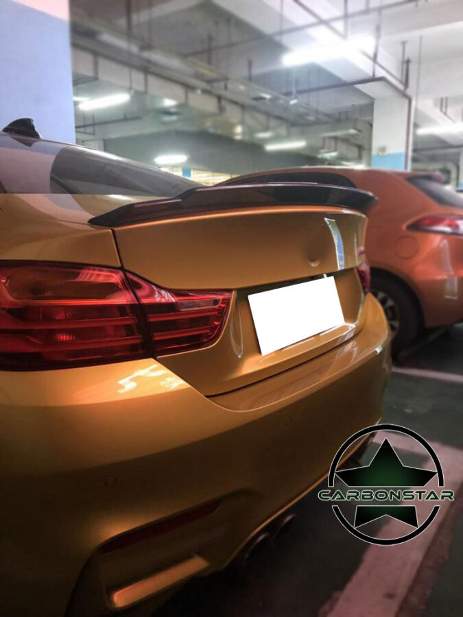 Cstar Carbon Gfk Heckspoiler Kofferraumlippe R passend für BMW F82 M4