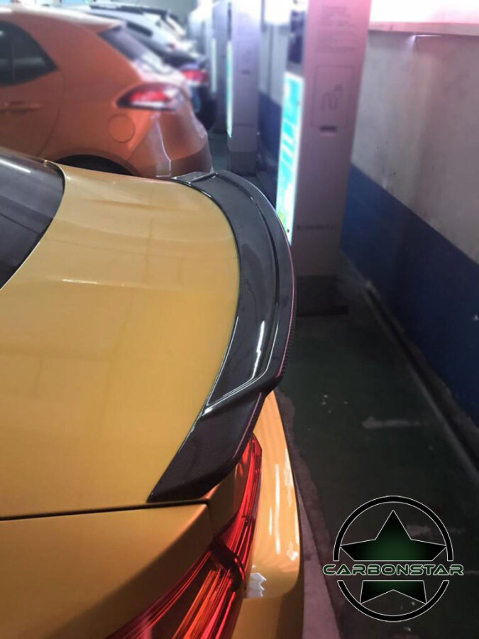 Cstar Carbon Gfk Heckspoiler Kofferraumlippe R passend für BMW F82 M4