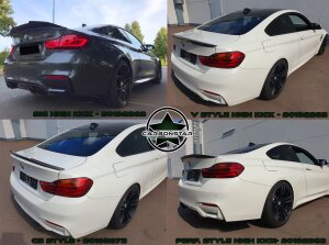 Cstar Carbon Gfk Heckspoiler Kofferraumlippe R passend für BMW F82 M4