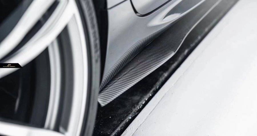 Cstar Carbon Gfk Seitenschweller Erweiterung ähnlich Vorsteiner passend für BMW M6 F12 F13 Coupe Cabrio