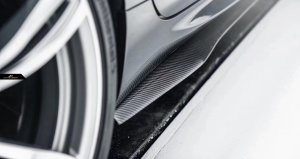 Cstar Carbon Gfk Seitenschweller Erweiterung ähnlich Vorsteiner passend für BMW M6 F12 F13 Coupe Cabrio