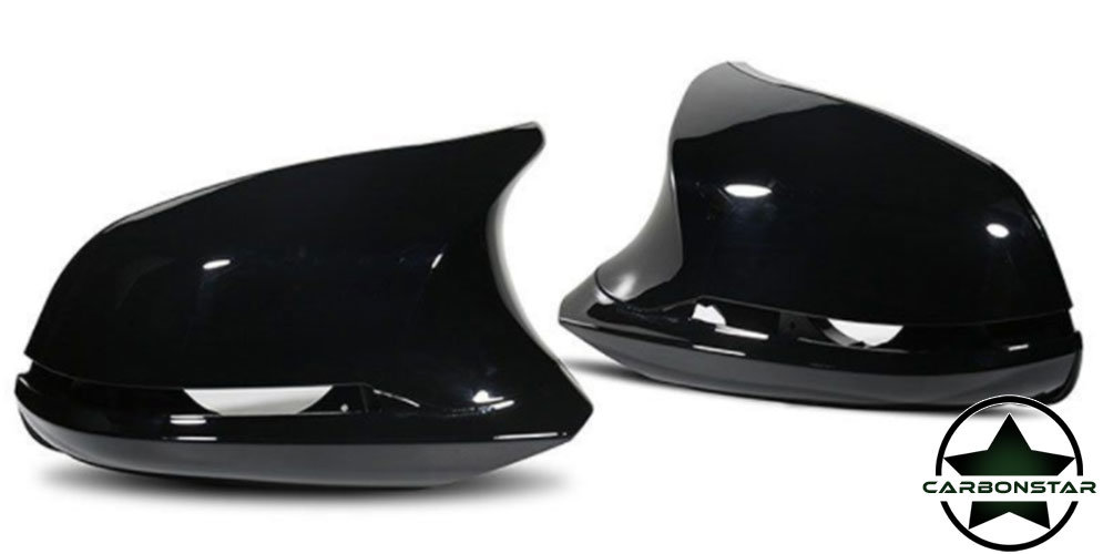 Cstar Spiegel Umbau-Set Schwarz II Hochglanz 668 passend  für BMW F20 F21