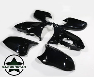 Cstar Spiegel Umbau-Set Schwarz II Hochglanz 668 passend  für BMW F20 F21