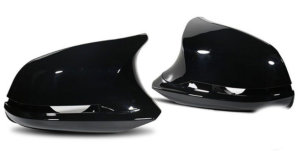 Cstar Spiegel Umbau-Set Schwarz II Hochglanz 668 passend für BMW X1 E84 I3