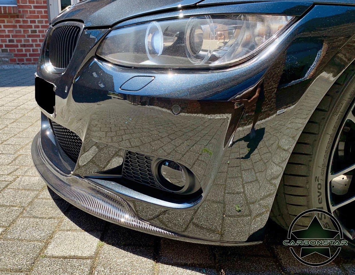 Cstar Frontlippe Carbon Gfk GT AK Style passend für BMW E92 E93 M Pak,  599,00 €
