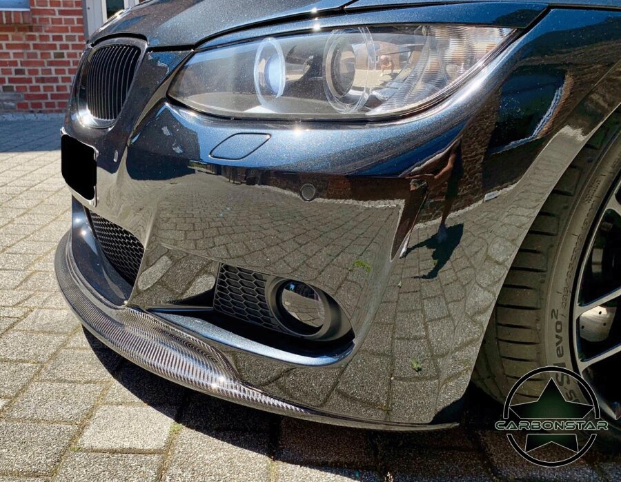 Cstar Frontlippe Carbon Gfk GT AK passend für BMW E92 E93 M Paket VFL