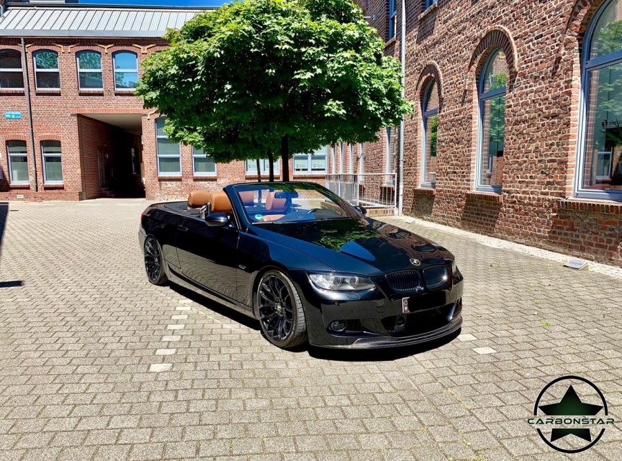 Cstar Frontlippe Carbon Gfk GT AK Style passend für BMW E92 E93 M Paket VFL