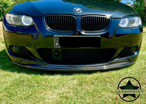 Cstar Frontlippe Carbon Gfk GT AK Style passend für BMW E92 E93 M Paket VFL