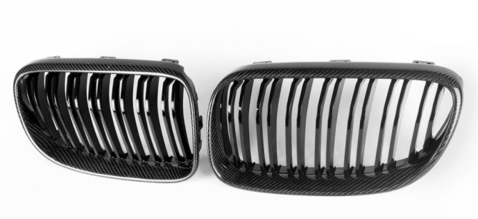 Cstar Carbon ABS Nieren Grill Doppelsteg passend f&uuml;r BMW E90 E92 E93 Vor LCI (+ ALLE M3 )
