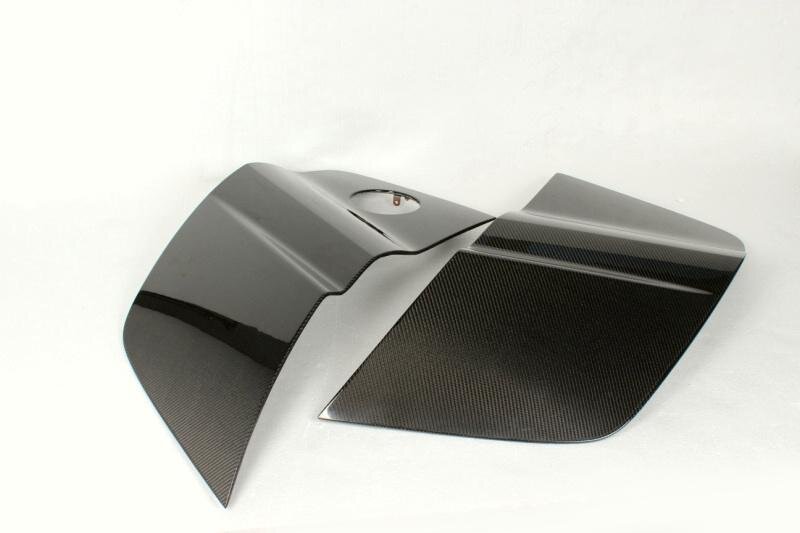 Cstar Carbon Seitenteile Seitenwände Sideblades Lufteinlässe für Audi R8 42 V10