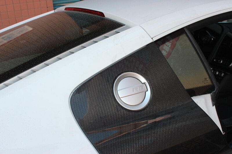Cstar Carbon Seitenteile Seitenwände Sideblades Lufteinlässe für Audi R8 42 V10