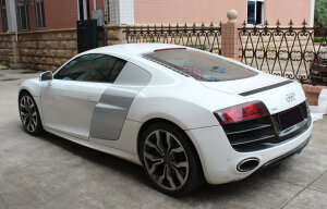 Cstar Carbon Seitenteile Seitenwände Sideblades Lufteinlässe für Audi R8 42 V10