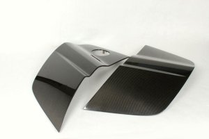 Cstar Carbon Seitenteile Seitenw&auml;nde Sideblades Lufteinl&auml;sse f&uuml;r Audi R8