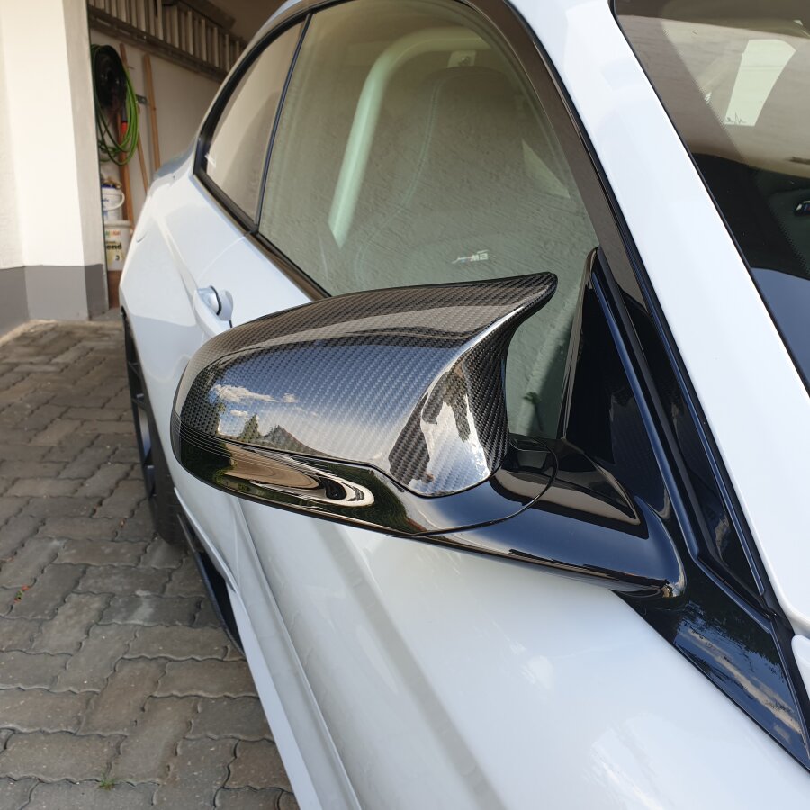 Cstar Carbon ABS Spiegelkappen Abdeckung passend für BMW F82 F83 M4 F80 M3 F87 M2 Competition