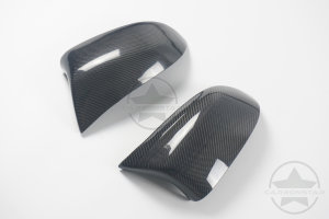 Cstar Spiegelkappen Außenspiegelkappen Carbon ABS Performance passend für BMW X5 F15 X6 F16