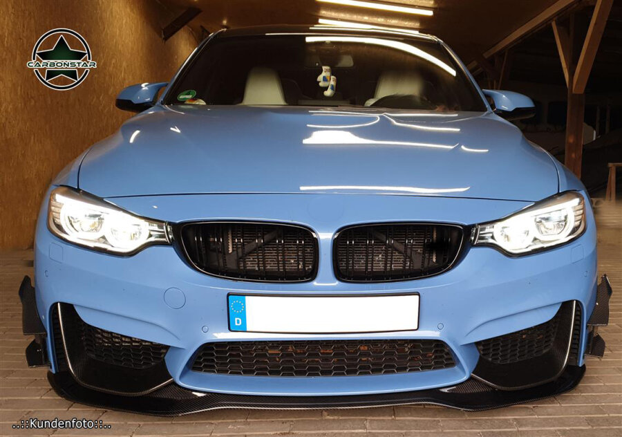 Cstar Carbon Gfk Frontlippe PSM passend für BMW F82 F83 M4 M3 F80