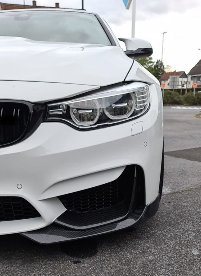 Cstar Carbon Gfk Frontlippe Splitter A passend für...