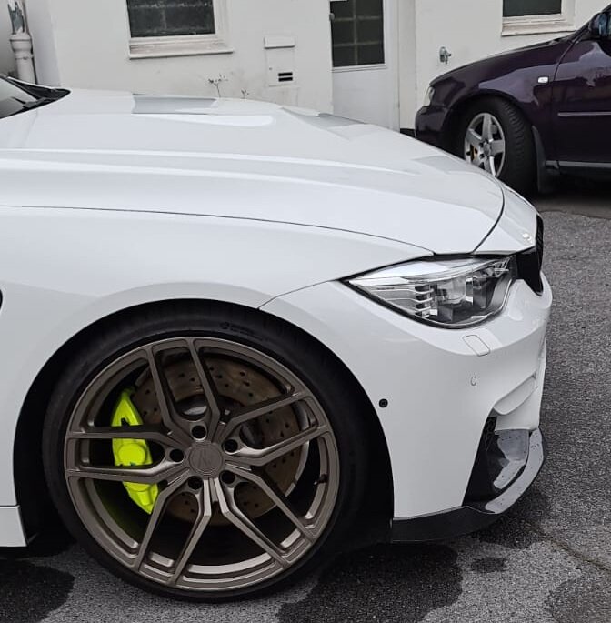 Cstar Carbon Gfk Frontlippe Splitter A passend für BMW F82 F83 M4 M3 F80