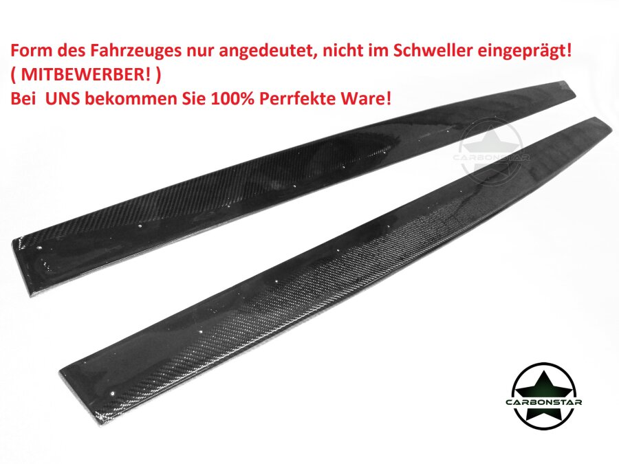 Cstar Carbon Gfk Seitenschweller Performance passend...