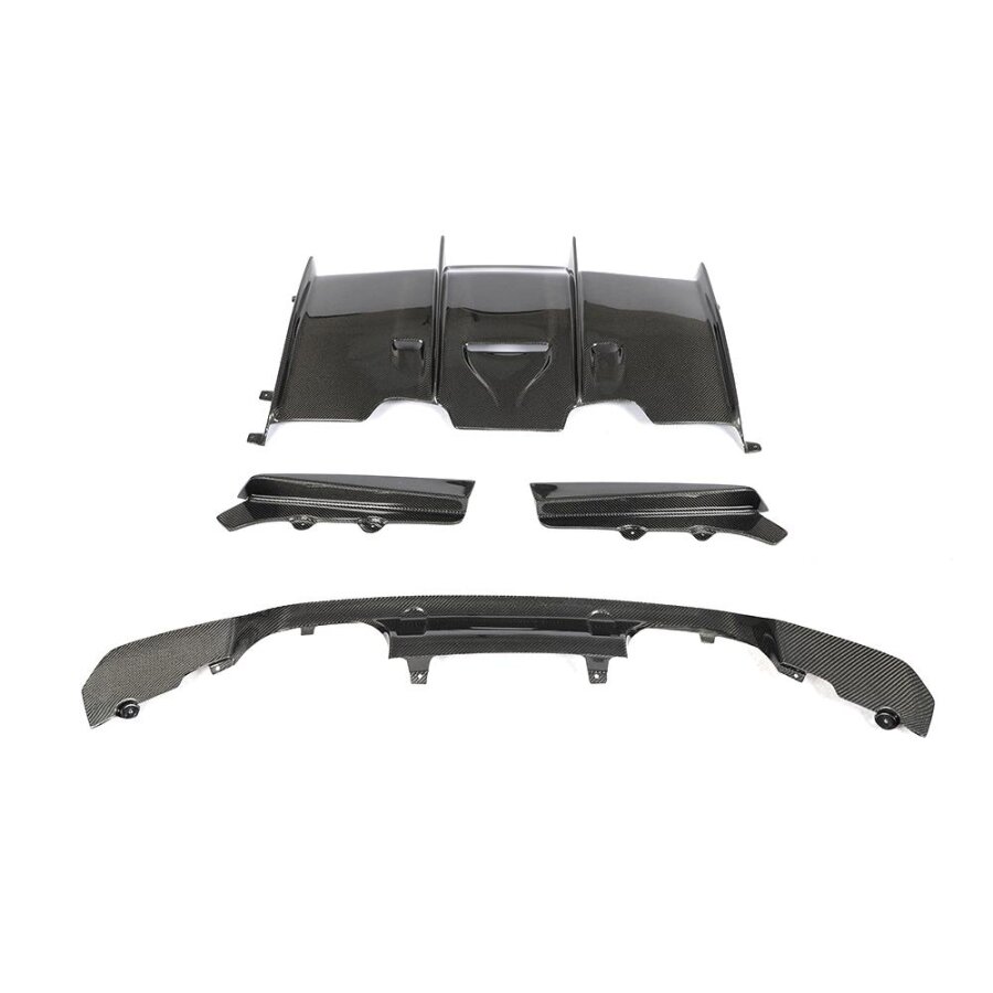 Cstar Carbon Gfk Heckdiffusor Diffusor PSM 4tlg. passend für BMW F80 M3 F82 F83 M4