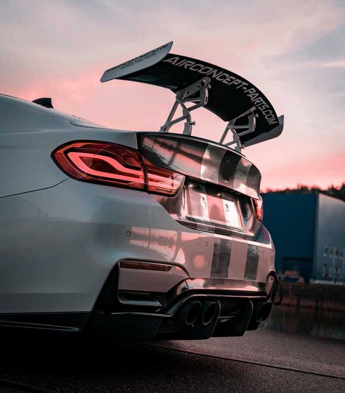 Cstar Carbon Gfk Heckdiffusor Diffusor PSM 4tlg. passend für BMW F80 M3 F82 F83 M4