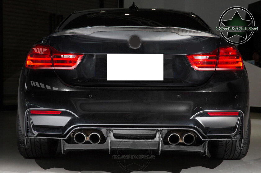 Cstar Carbon Gfk Heckdiffusor Diffusor PSM 4tlg. passend für BMW F80 M3 F82 F83 M4