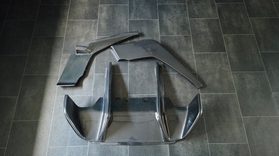 Cstar Carbon Gfk Heckdiffusor Ex passend für F06 F12 F13 mit M-Paket +M6