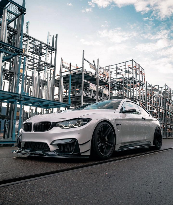Cstar Carbon Gfk Frontlippe PSM 2 tlg. passend für BMW F82 F83 M4 M3 F80