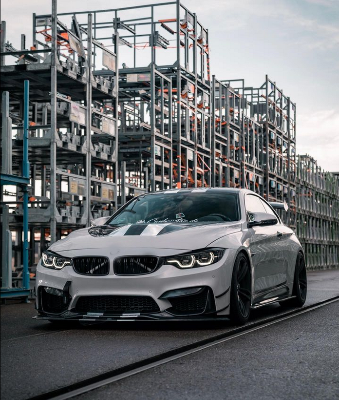 Cstar Carbon Gfk Frontlippe PSM 2 tlg. passend für BMW F82 F83 M4 M3 F80