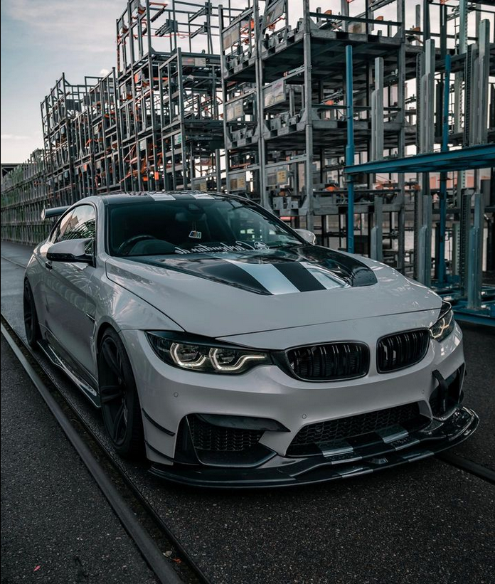 Cstar Carbon Gfk Frontlippe PSM 2 tlg. passend für BMW F82 F83 M4 M3 F80