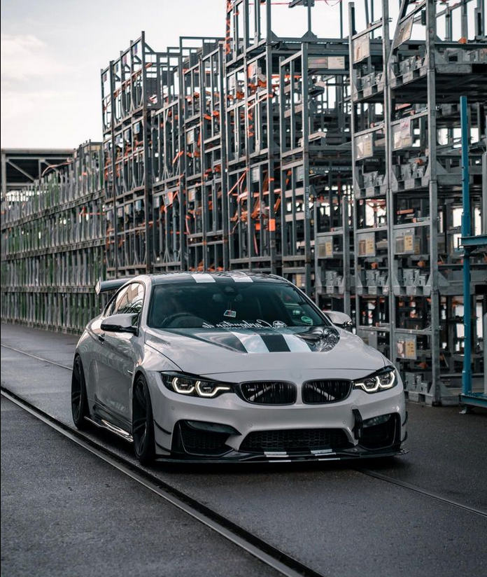 Cstar Carbon Gfk Frontlippe PSM 2 tlg. passend für BMW F82 F83 M4 M3 F80