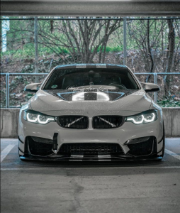 Cstar Carbon Gfk Frontlippe PSM 2 tlg. passend für BMW F82 F83 M4 M3 F80