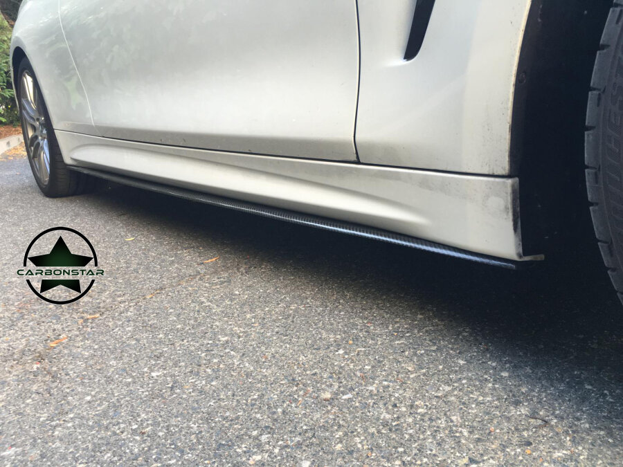 Cstar Carbon Gfk Performance Seitenschweller passend für BMW F32 F33 F36 M Paket