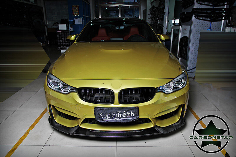 Cstar Carbon Gfk Frontlippe Varis passend für BMW F82 F83 M4 M3 F80