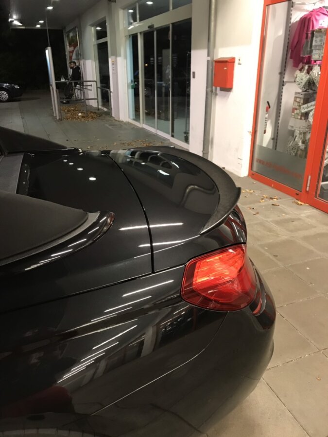 Cstar Carbon Gfk Heckspoiler V passend für BMW F12 M6 Cabrio