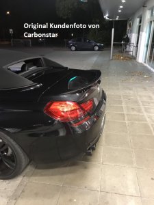 Cstar Carbon Gfk Heckspoiler Spoiler Kofferraum Lippe &auml;hnl Vorsteiner passend f&uuml;r BMW F12 M6 Cabrio