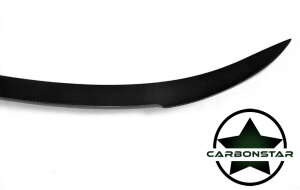 Cstar Carbon Gfk Heckspoiler V passend für BMW F12 M6 Cabrio