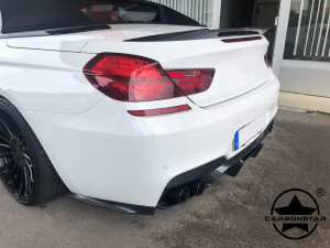 Cstar Carbon Gfk Heckspoiler V passend für BMW F12 M6 Cabrio
