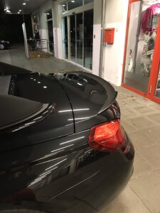 Cstar Carbon Gfk Heckspoiler V passend für BMW F12 M6 Cabrio