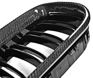 Cstar Carbon ABS Nieren Grill Doppelsteg passend für BMW F06 F12 F13 + M6
