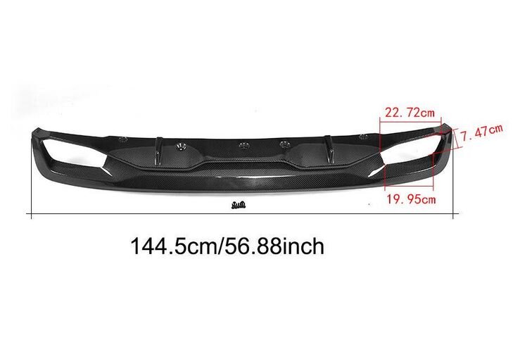 Cstar Carbon Gfk Heckdiffusor Diffusor Performance 1tlg. passend für BMW G30 G31