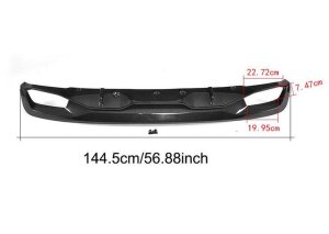 Cstar Carbon Gfk Heckdiffusor Diffusor Performance 1tlg. passend für BMW G30 G31