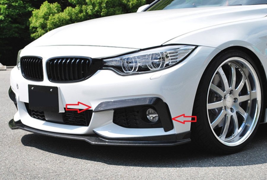 Cstar Carbon Nebelscheinwerfer Abdeckung Fog Eye Cover passend f&uuml;r BMW F32 F33 F36